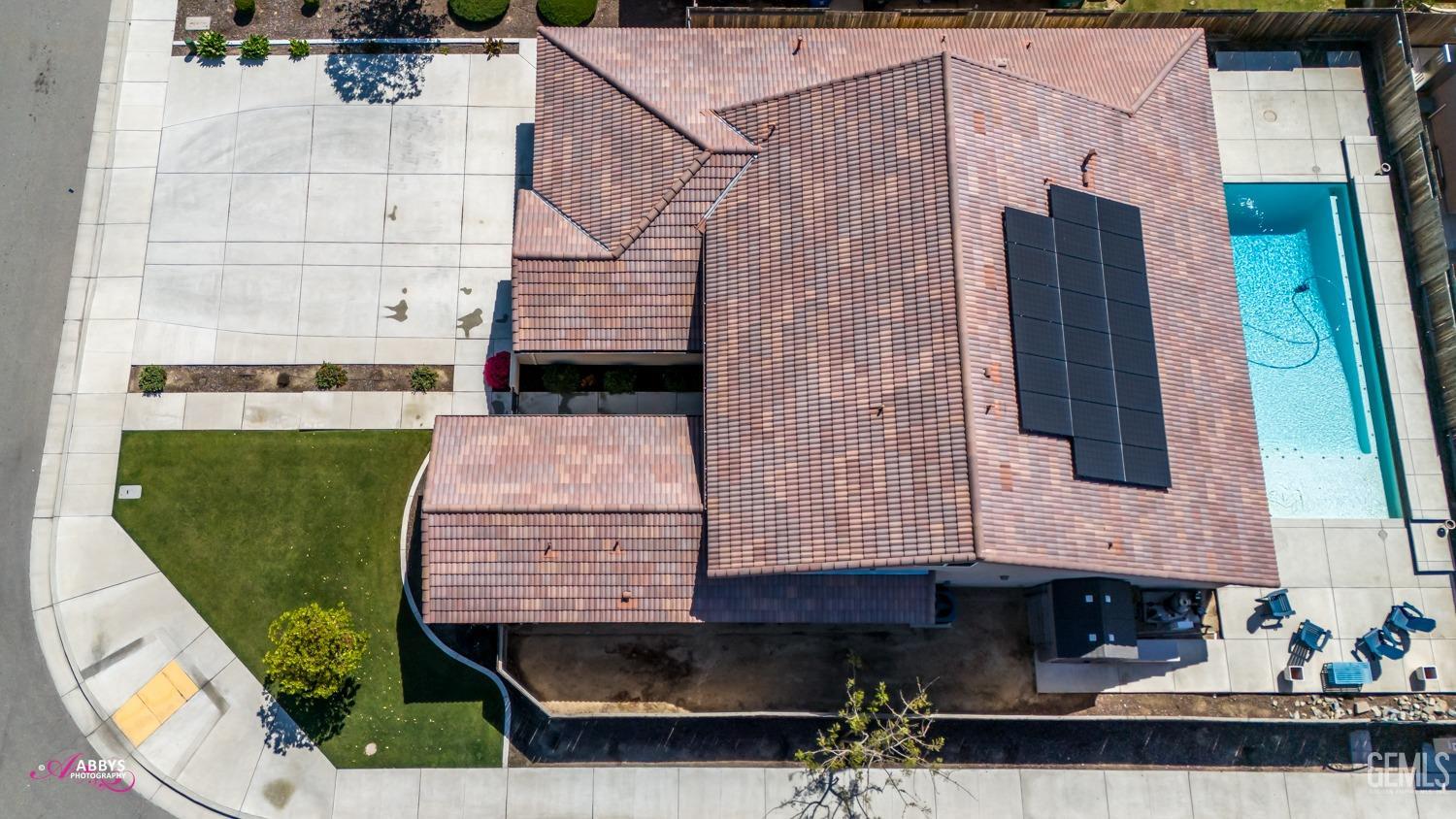 Undisclosed Address Bakersfield, CA 93314 - Photo 4 of 40 an aerial view of a house