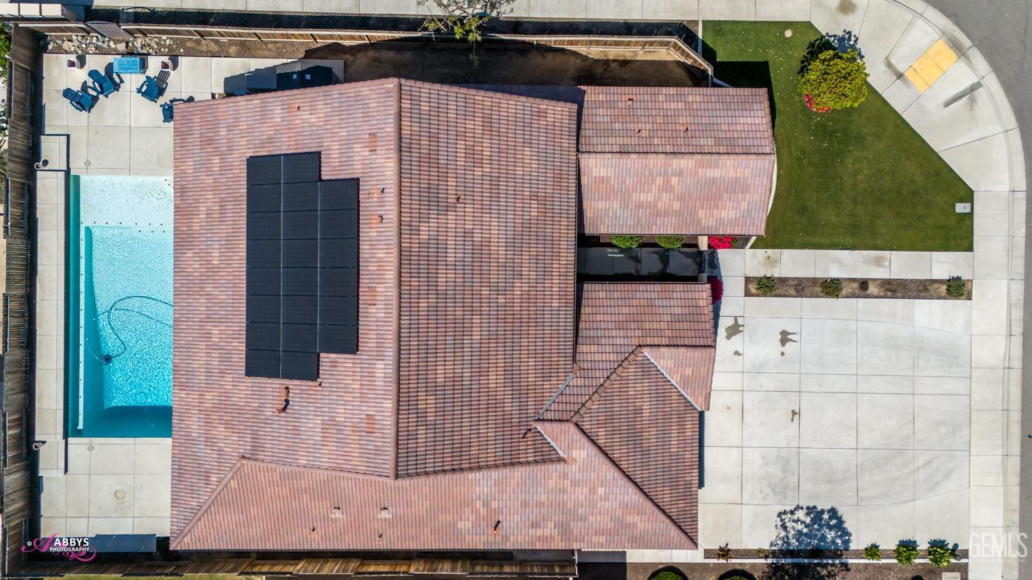 Undisclosed Address Bakersfield, CA 93314 - Photo 6 of 40 an aerial view of a house