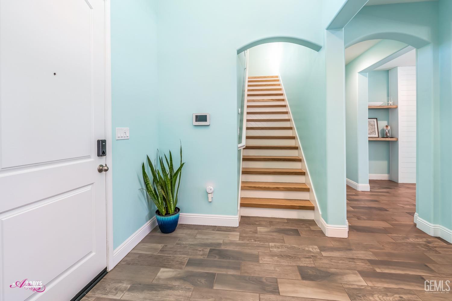 Undisclosed Address Bakersfield, CA 93314 - Photo 10 of 40 a view of entryway with wooden floor