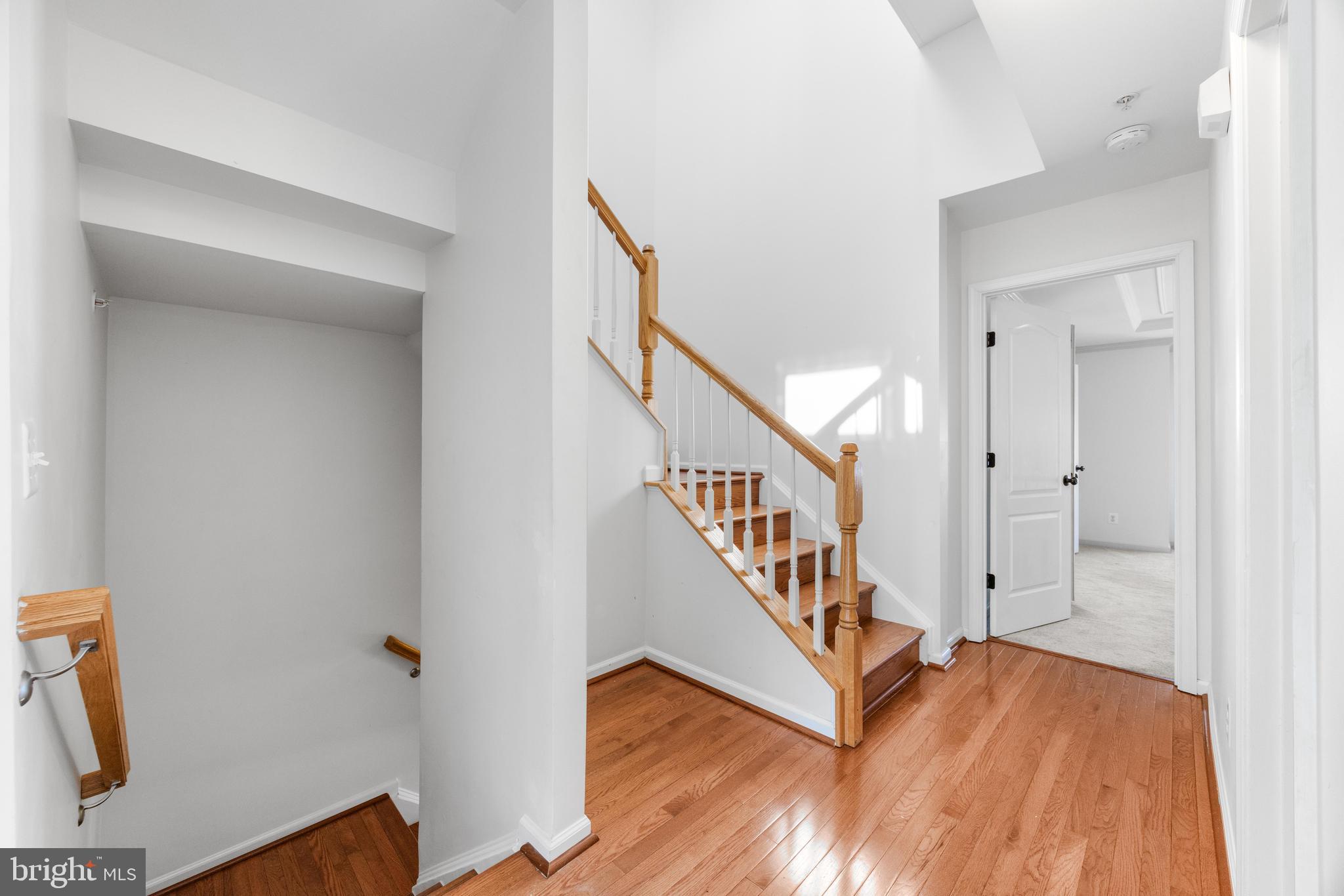 1436 Steuart Street Baltimore, MD 21230 - Photo 34 of 56 a view of entryway with wooden floor