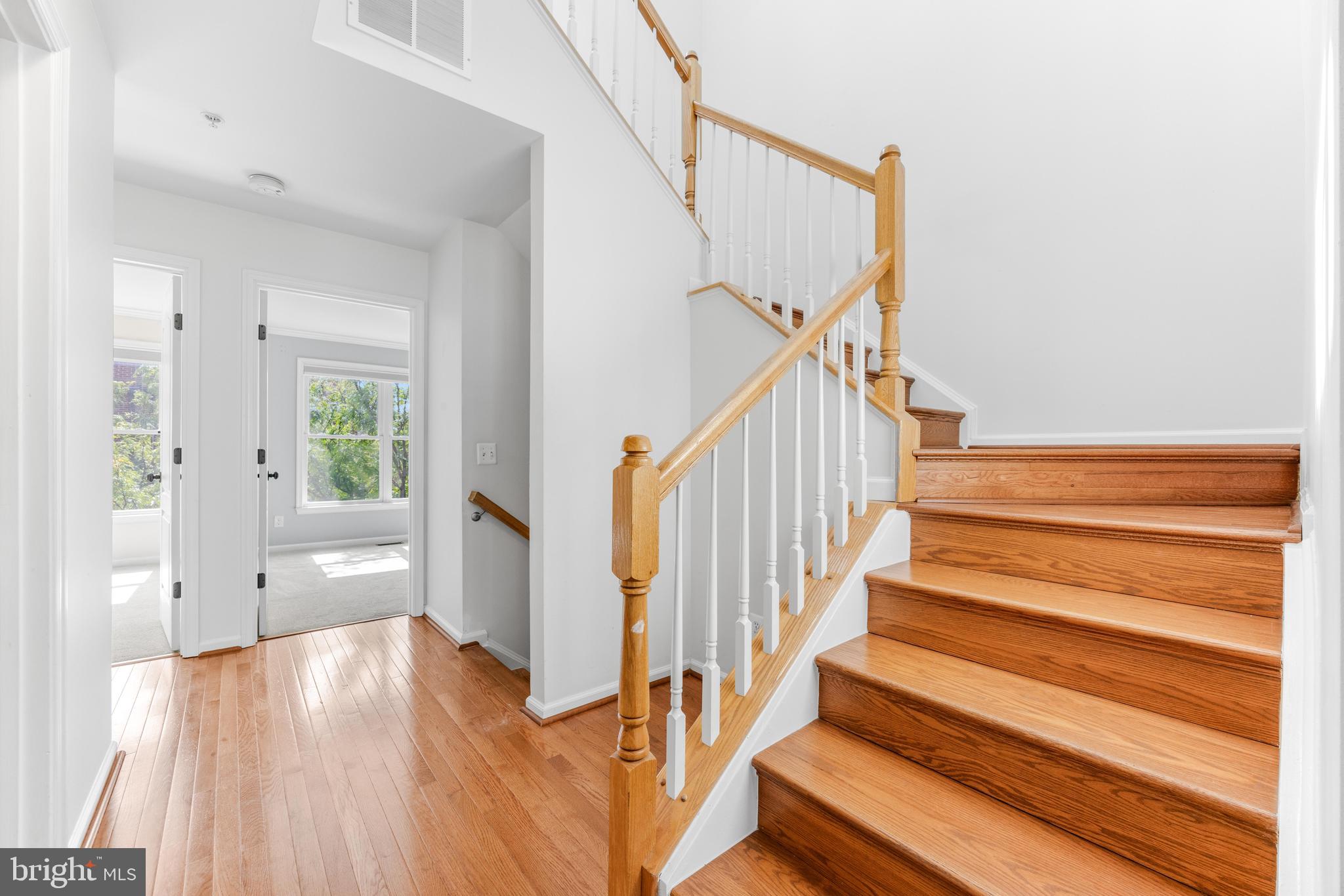 1436 Steuart Street Baltimore, MD 21230 - Photo 35 of 56 a view of entryway and hall with wooden floor