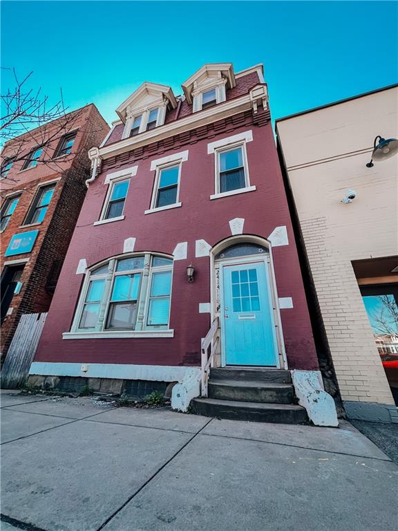 2414 East Carson Street, Unit 2 Pittsburgh, PA 15203 - Photo 1 of 15 a building view with balcony and outdoor space