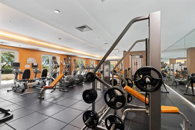 a front view of a building