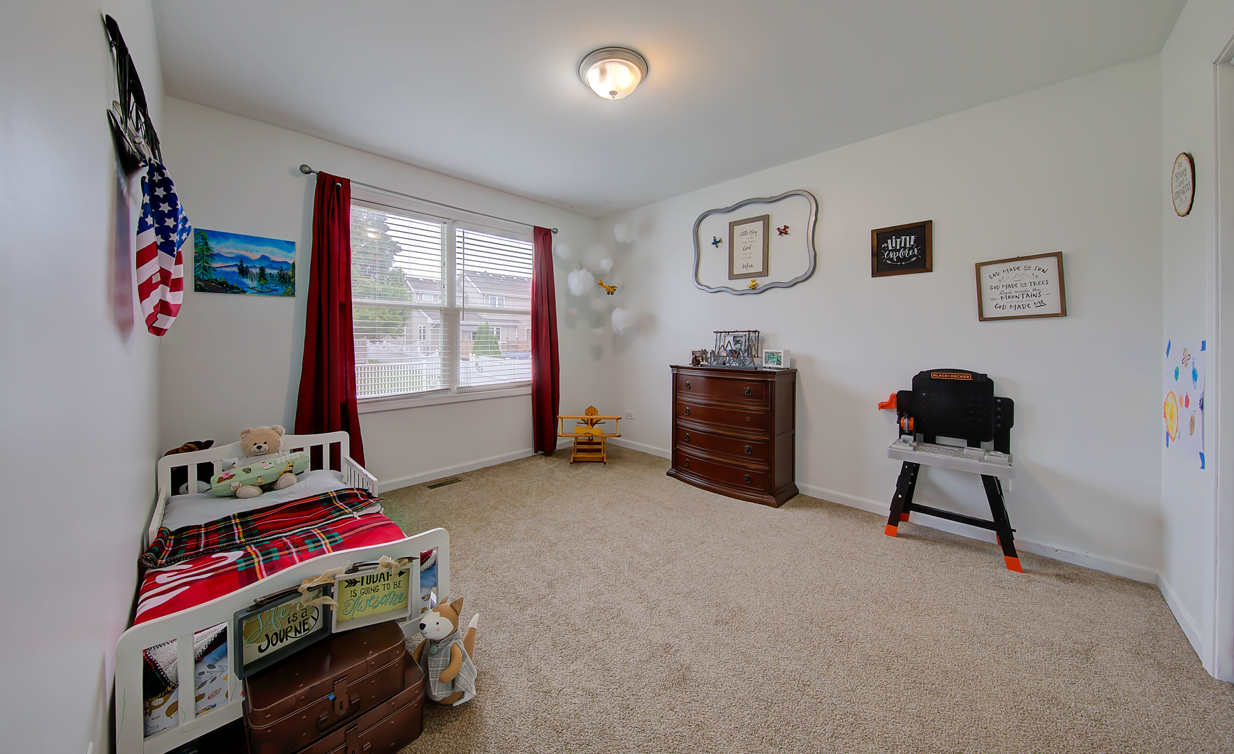 1419 Trailside Drive Beecher, IL 60401 - Photo 24 of 28 a bedroom with furniture and a window