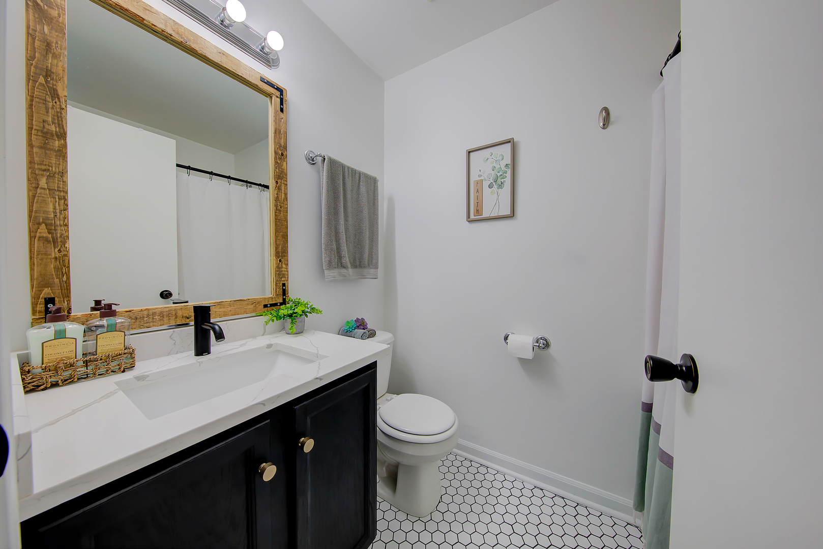 1419 Trailside Drive Beecher, IL 60401 - Photo 25 of 28 a bathroom with a sink a toilet and mirror