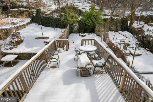 a view of balcony and deck