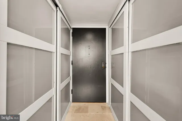 a view of elevator