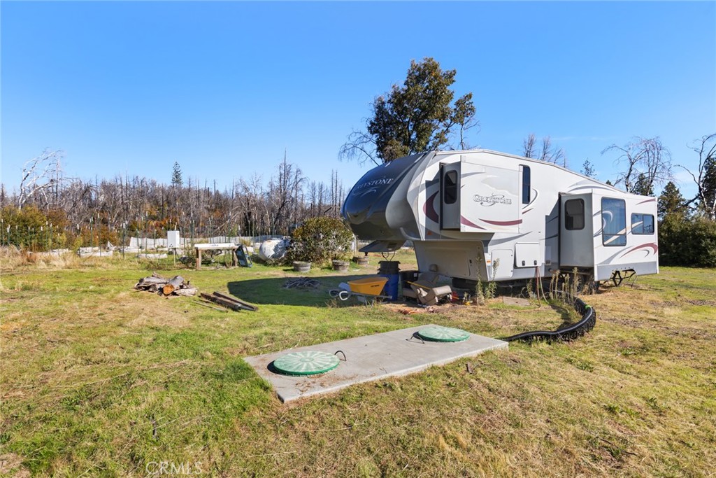 1809 Bald Rock Road Berry Creek, CA 95916 - Photo 17 of 37 a view of a swimming pool with a patio