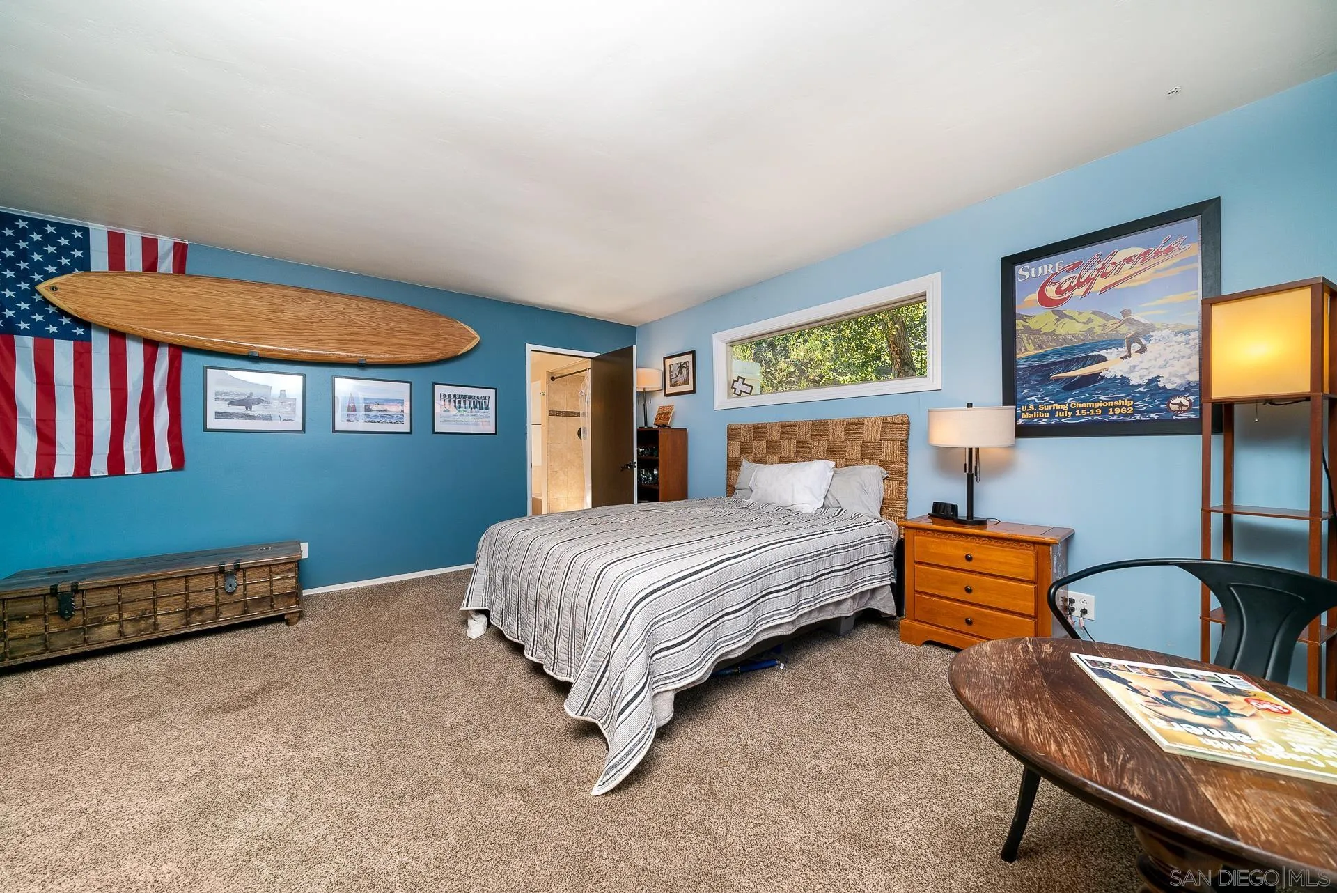 3978 Ladera Vista Road Fallbrook, CA 92028 - Photo 17 of 48 a bedroom with a bed chair and dresser