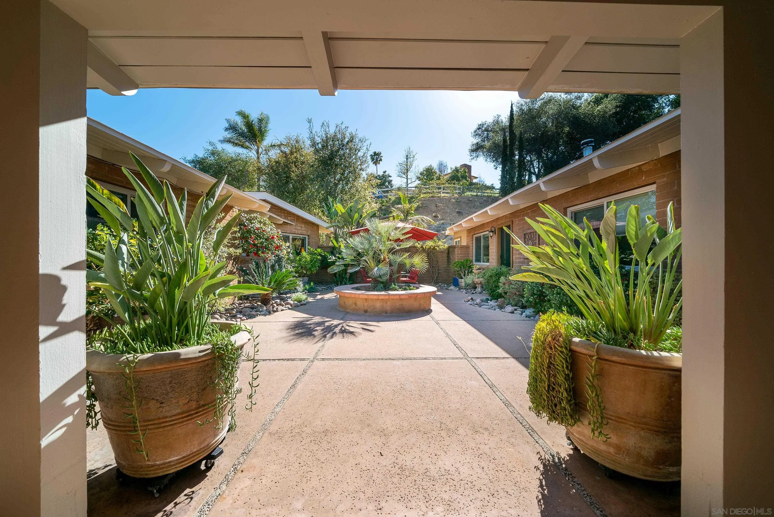 3978 Ladera Vista Road Fallbrook, CA 92028 - Photo 25 of 48 a view of a couches in a patio