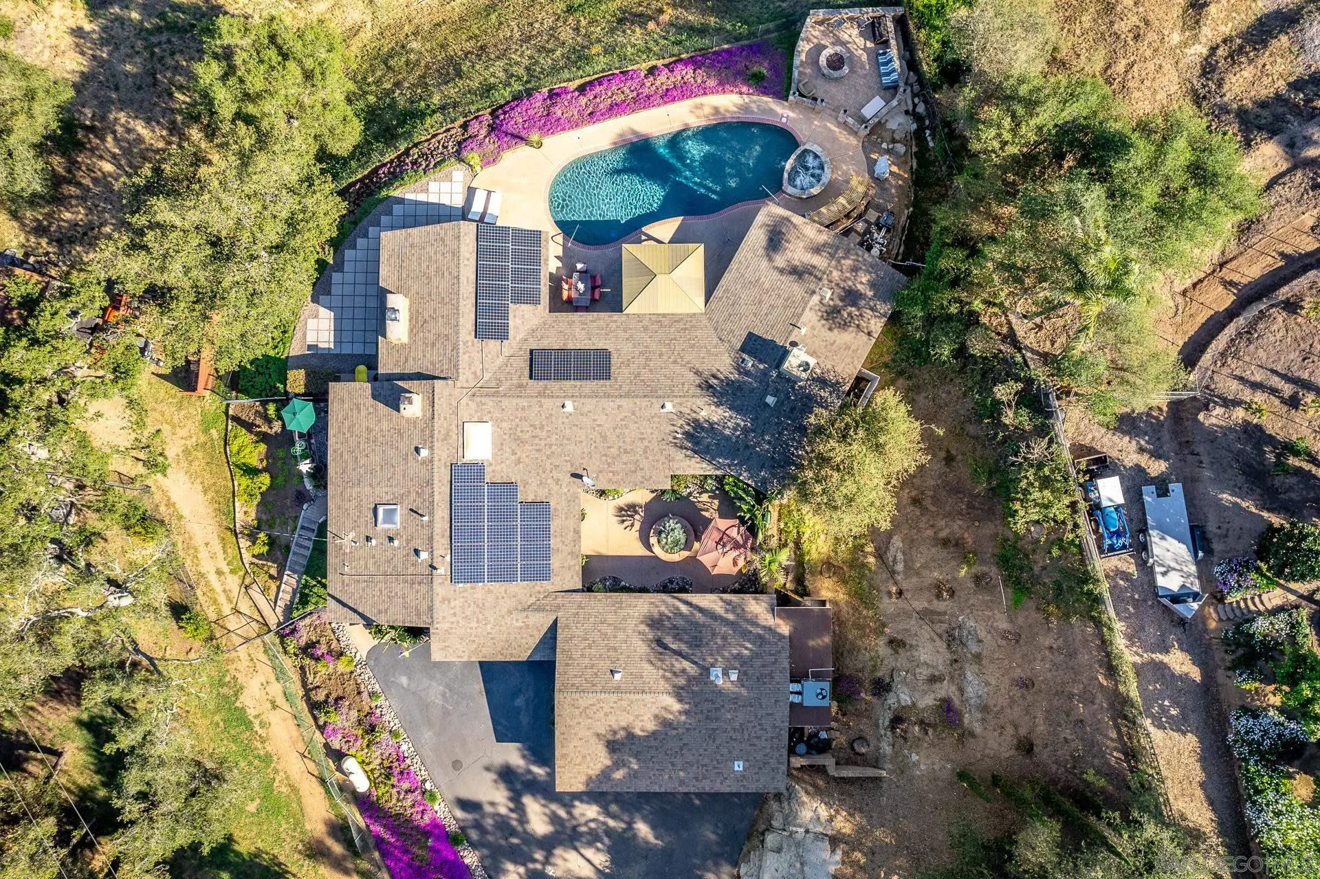 3978 Ladera Vista Road Fallbrook, CA 92028 - Photo 43 of 48 an aerial view of a house
