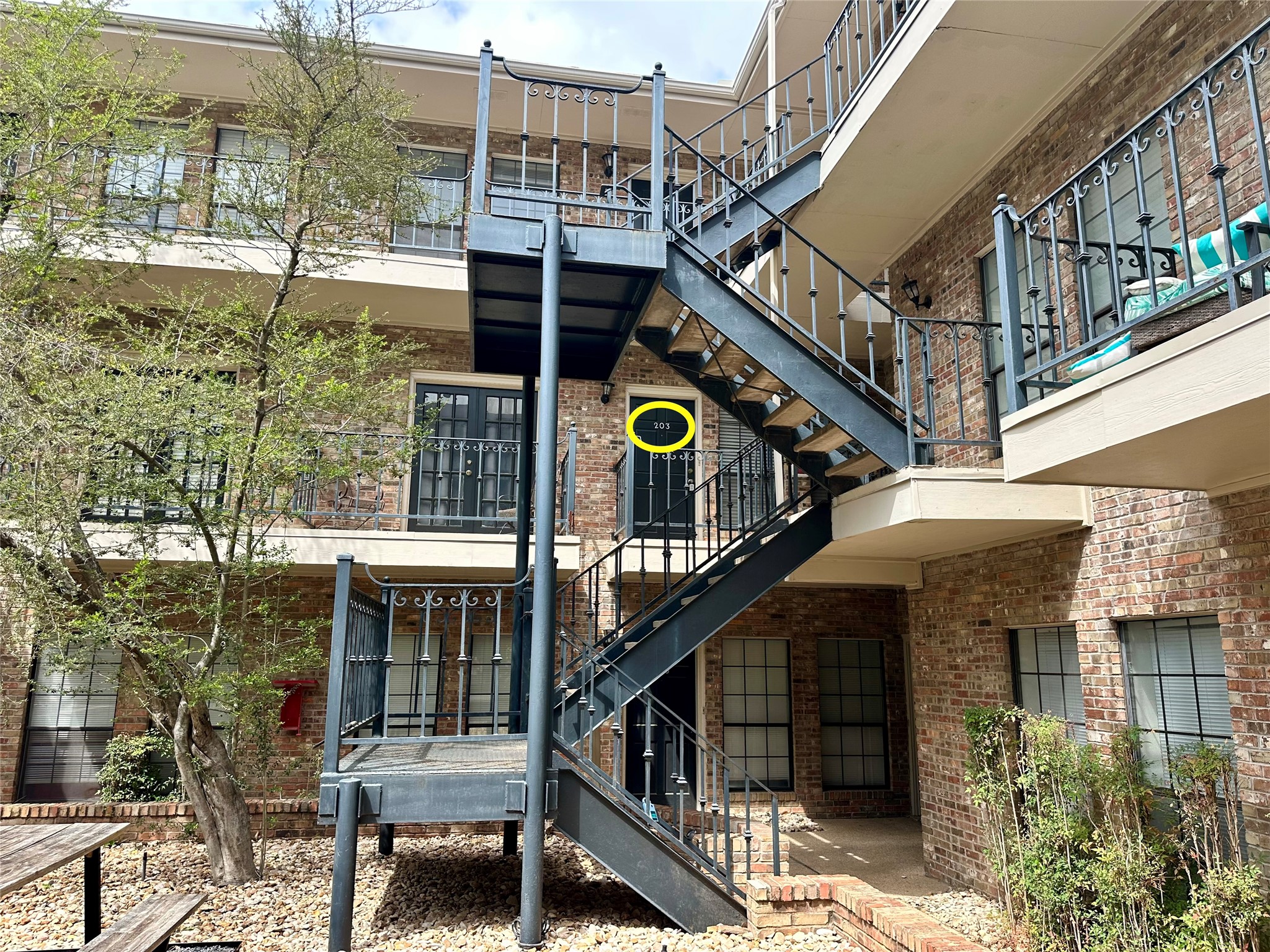 2801 Rio Grande Street, Unit 203 Austin, TX 78705 - Photo 19 of 25 This is a 2nd floor unit. HVAC (both compressor and condenser) were replaced in 2021