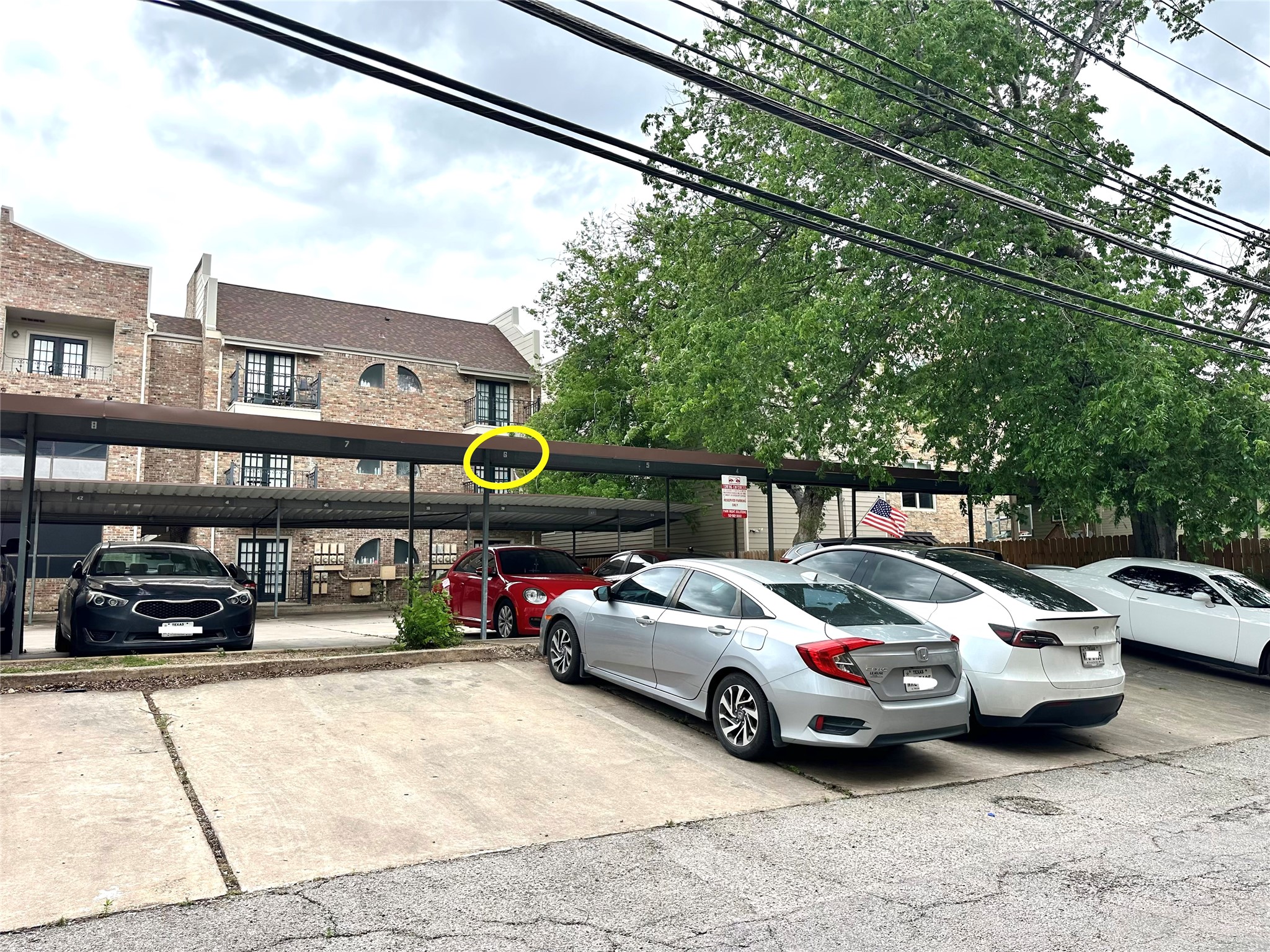 2801 Rio Grande Street, Unit 203 Austin, TX 78705 - Photo 22 of 25 Deeded 2nd parking. 2023 structure.