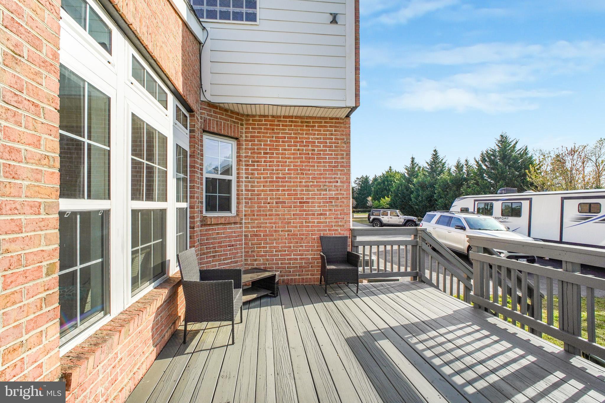 12504 Single Oak Road Fredericksburg, VA 22407 - Photo 65 of 74 Freshly painted back deck