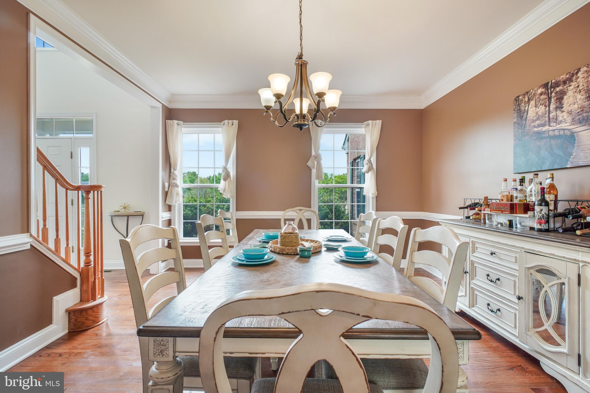 12504 Single Oak Road Fredericksburg, VA 22407 - Photo 9 of 74 Formal dining room with refinished floors