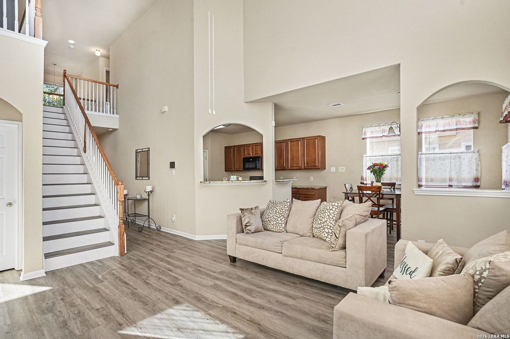 213 Wildcat Cibolo, TX 78108 - Photo 8 of 35 a living room with furniture and wooden floor