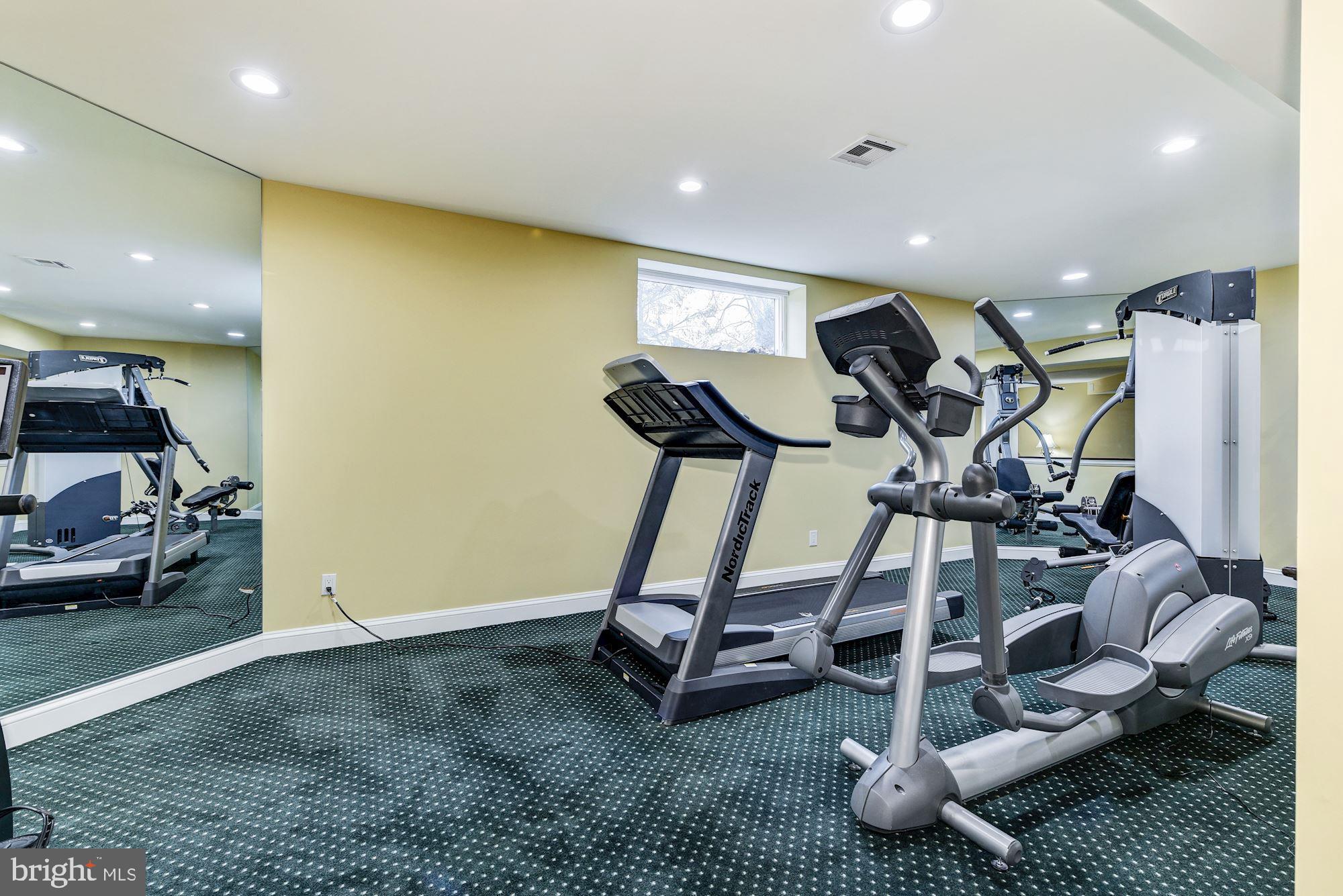 634 New Albany Road Moorestown, NJ 08057 - Photo 24 of 30 Exercise Room in Finished Basement