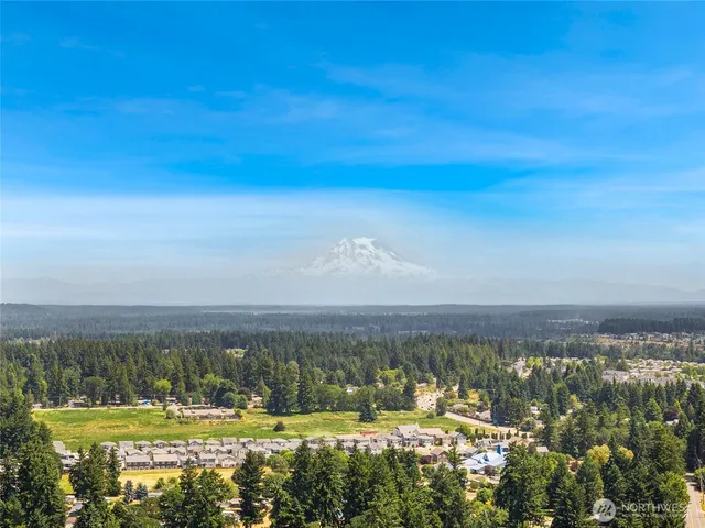 a view of a city with ocean view