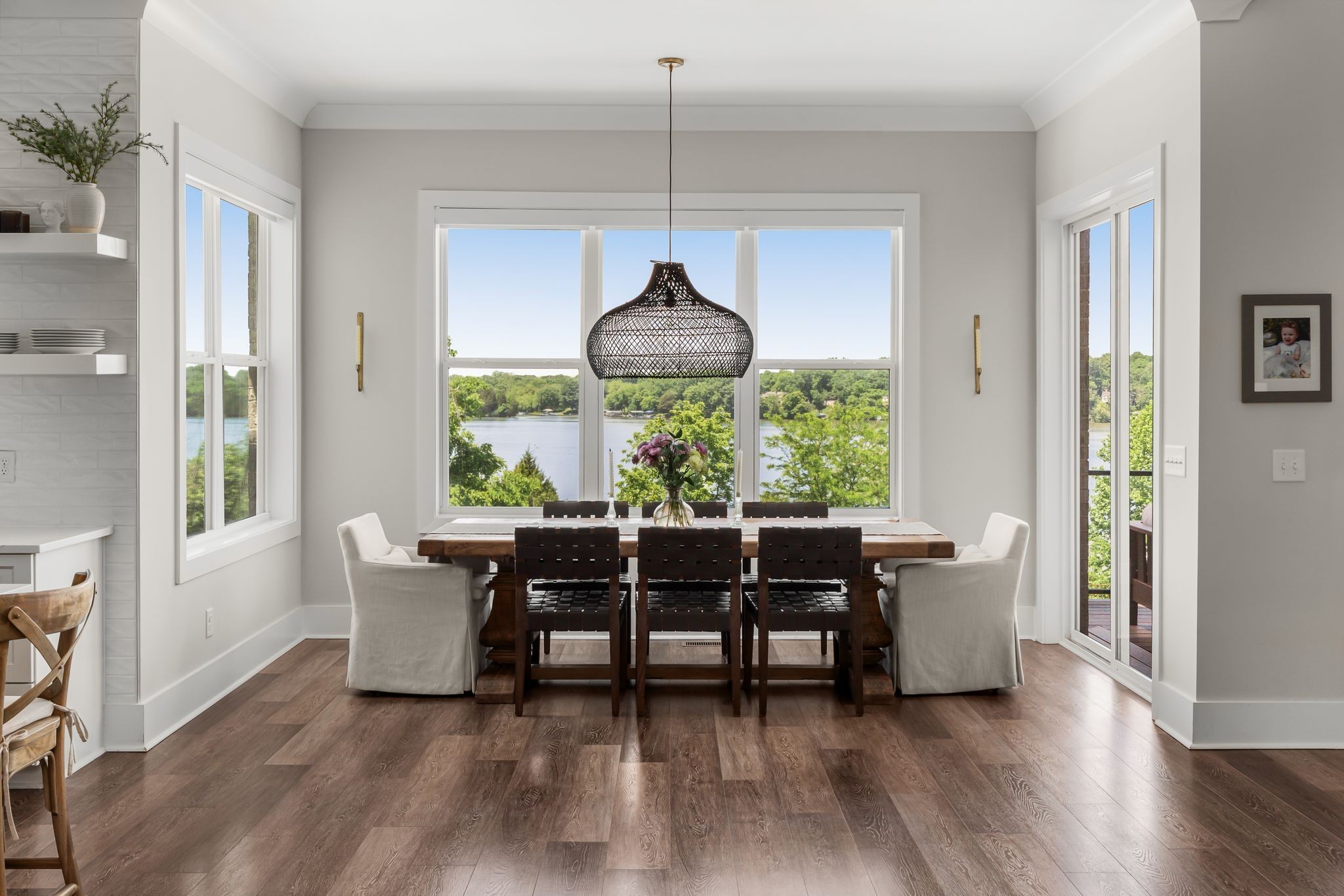 141 Kathryn Adele Lane Mount Juliet, TN 37122 - Photo 25 of 74 a dining room with furniture a chandelier and wooden floor