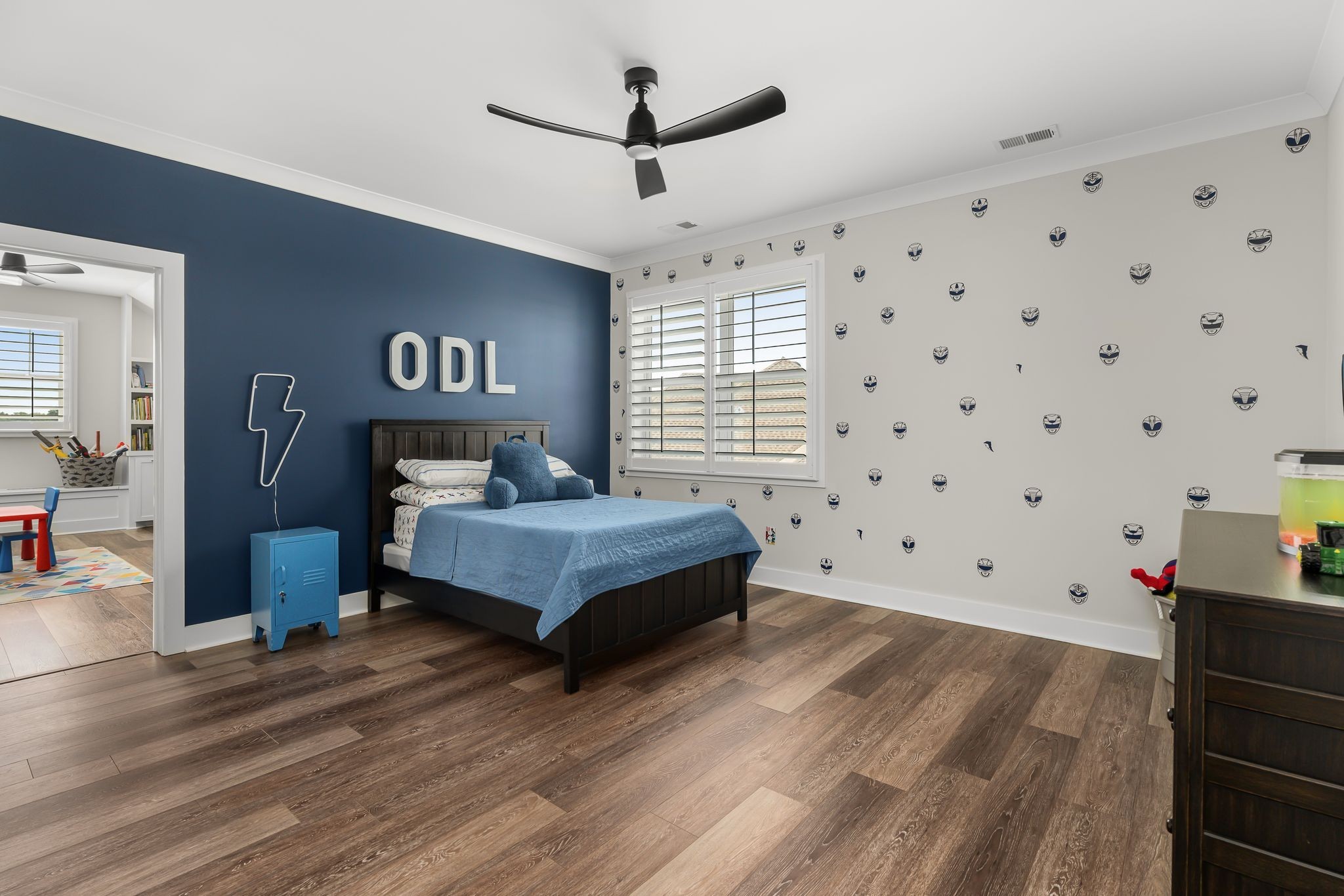 141 Kathryn Adele Lane Mount Juliet, TN 37122 - Photo 35 of 74 a bedroom with a bed and a ceiling fan