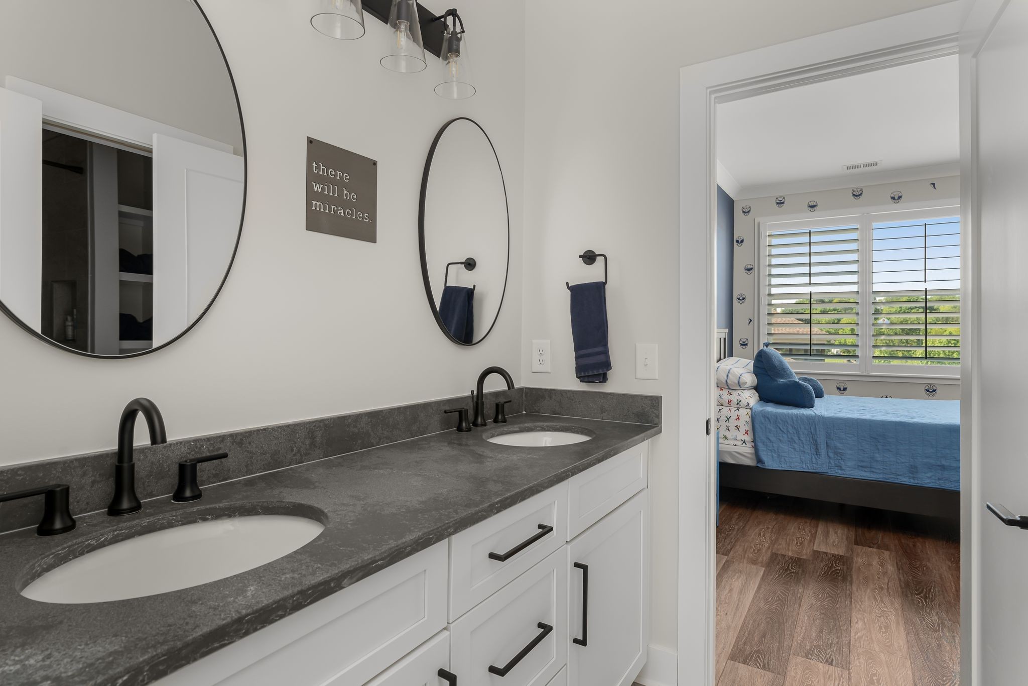 141 Kathryn Adele Lane Mount Juliet, TN 37122 - Photo 36 of 74 a en suite bathroom with double vanity sinks and a mirror
