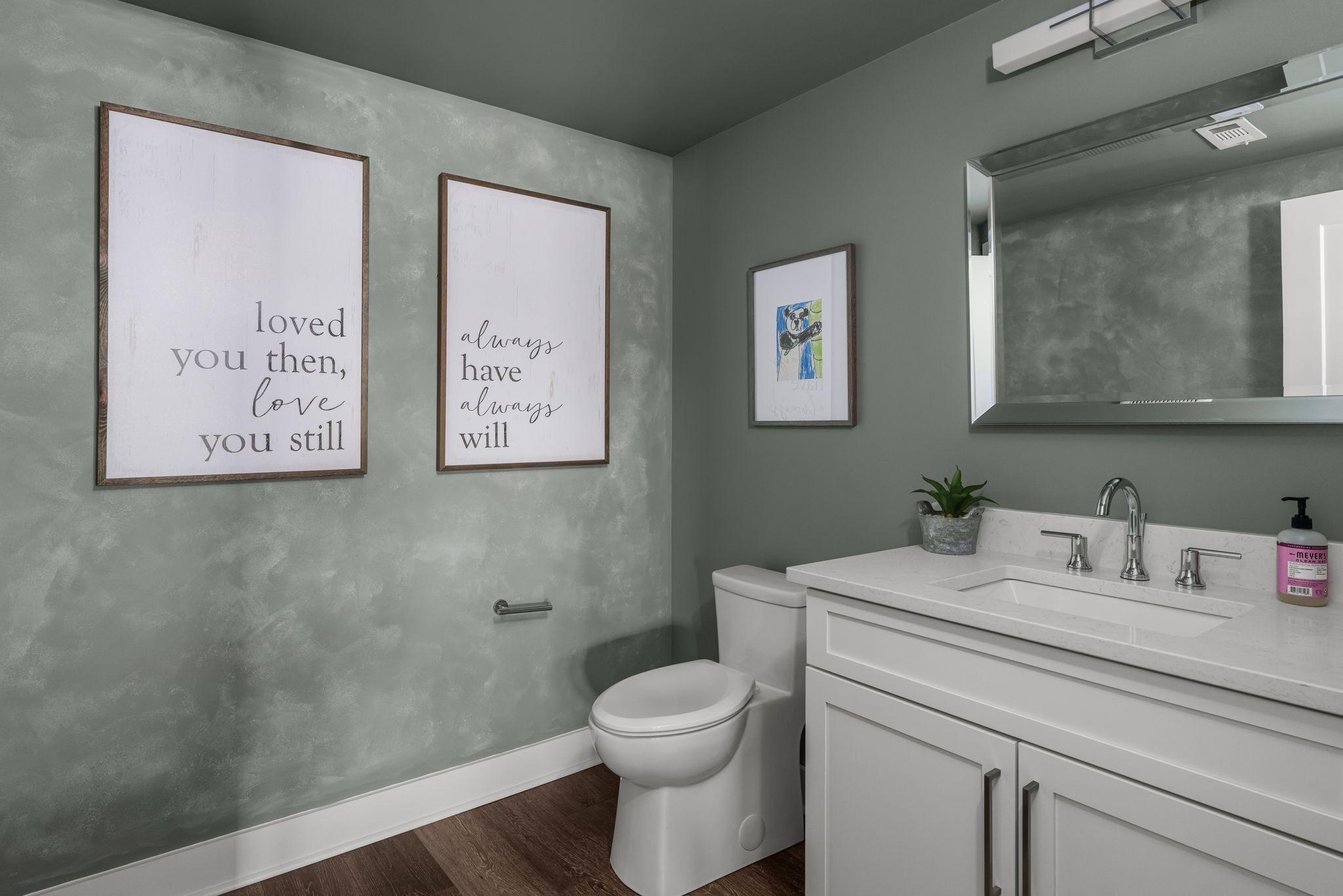 141 Kathryn Adele Lane Mount Juliet, TN 37122 - Photo 46 of 74 a bathroom with a toilet a sink and a mirror