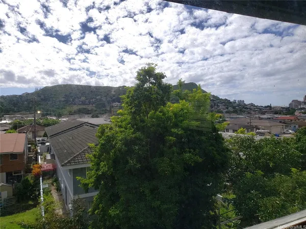 a view of a back yard
