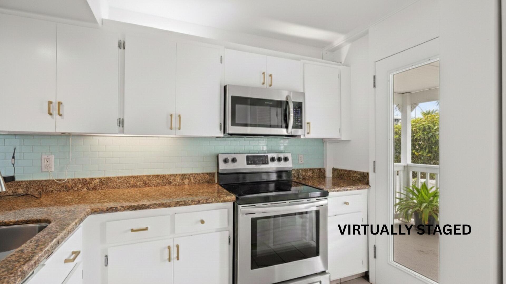 1456 Northeast Ocean Boulevard, Unit 9202 Stuart, FL 34996 - Photo 20 of 35 VIRTUALLY STAGED kitchen 2