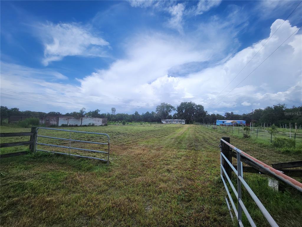 9333 East Bushnell Road Floral City, FL 34436 - Photo 4 of 28 a view of a green field with sitting area