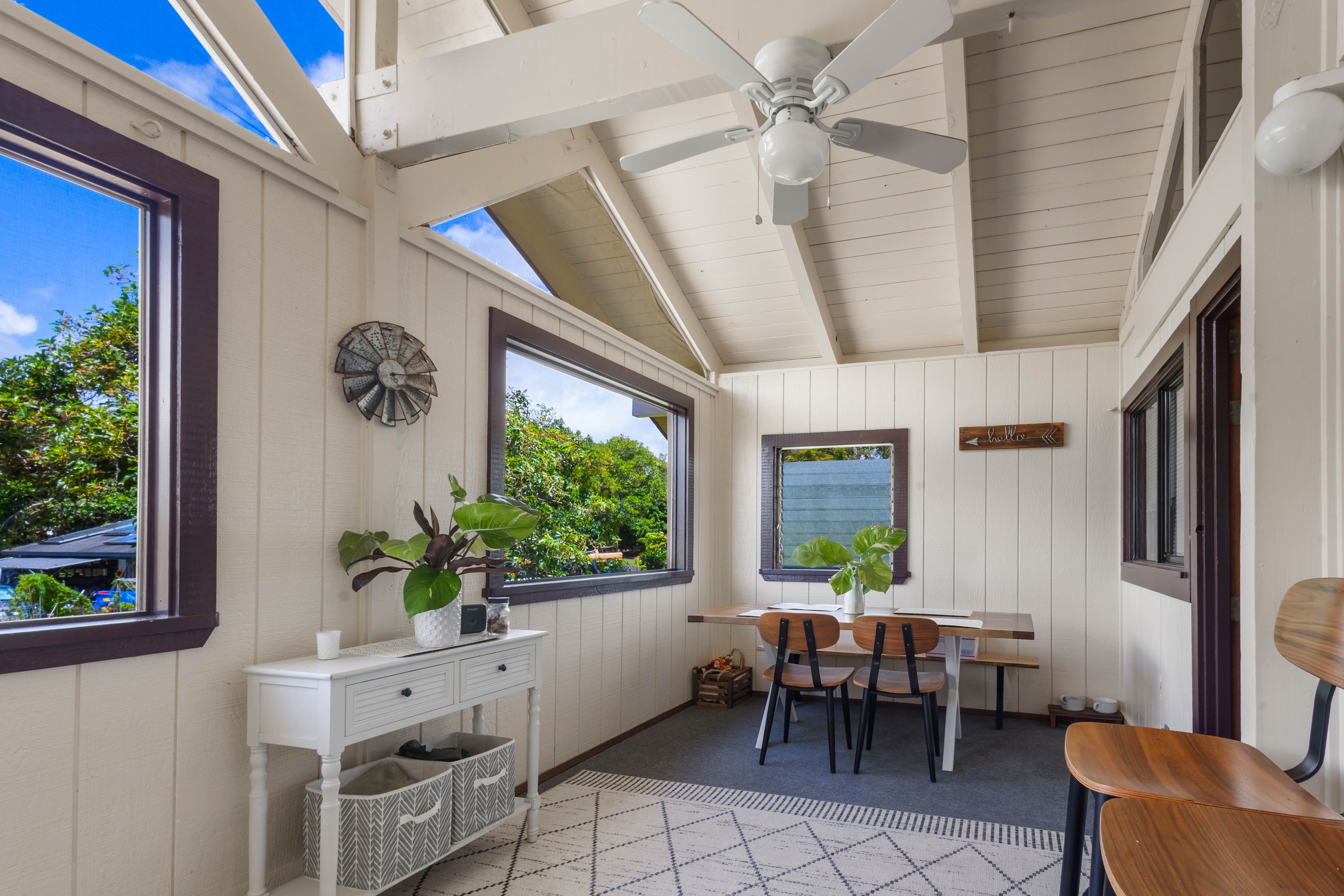 4085 B Noho Road Koloa, HI 96756 - Photo 23 of 30 a dining room with furniture and window