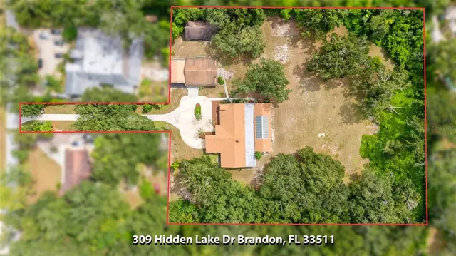 $1,148,000 | 309 Hidden Lake Drive, Brandon, FL 33511
