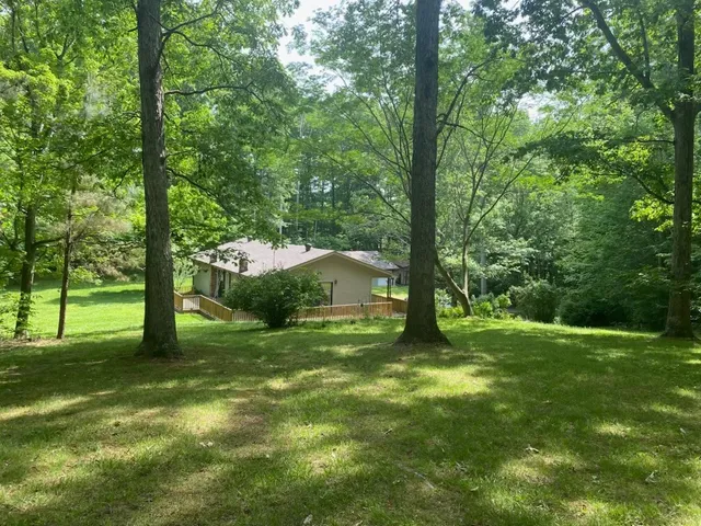 a view of beach and ocean