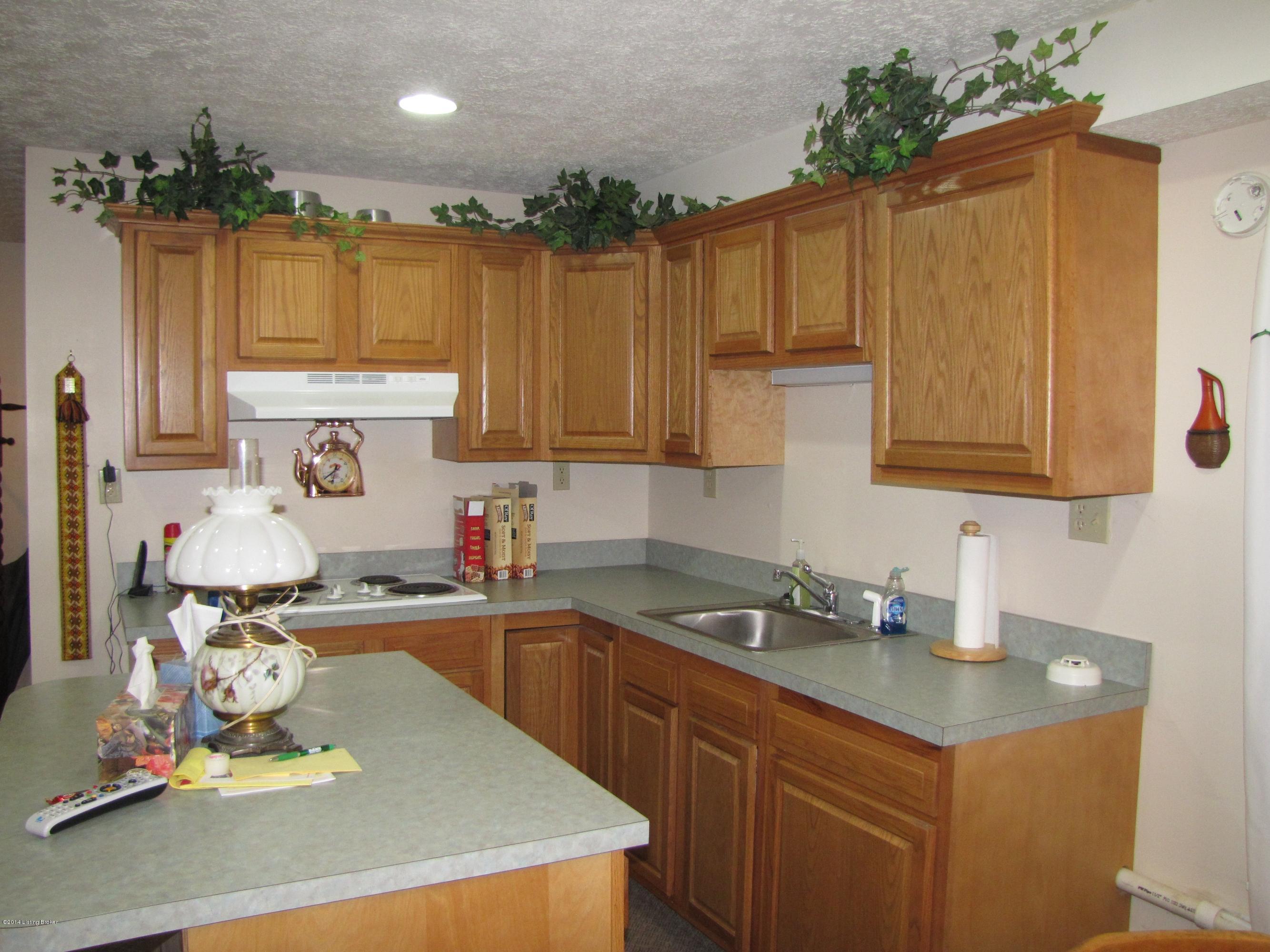 218 Fox Run Road Pendleton, KY 40055 - Photo 27 of 54 There is a kitchenette with plenty of cabinetry, counterpace, an island, flat cook-top, and full sink.