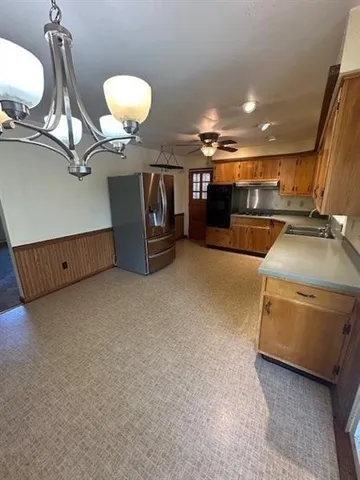 a view of empty room