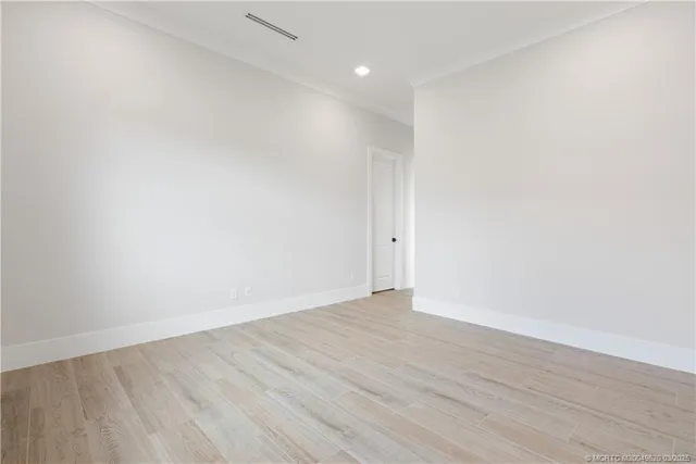 wooden floor in an empty room