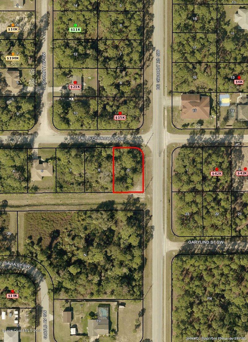 Sw Corner Southwest Corner Corner Falls Southwest Palm Bay, FL 32908 - Photo 1 of 2 Aerial View