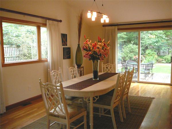 499 Dutton Road Sudbury, MA 01776 - Photo 4 of 21 a view of a dining room with furniture window and outside view