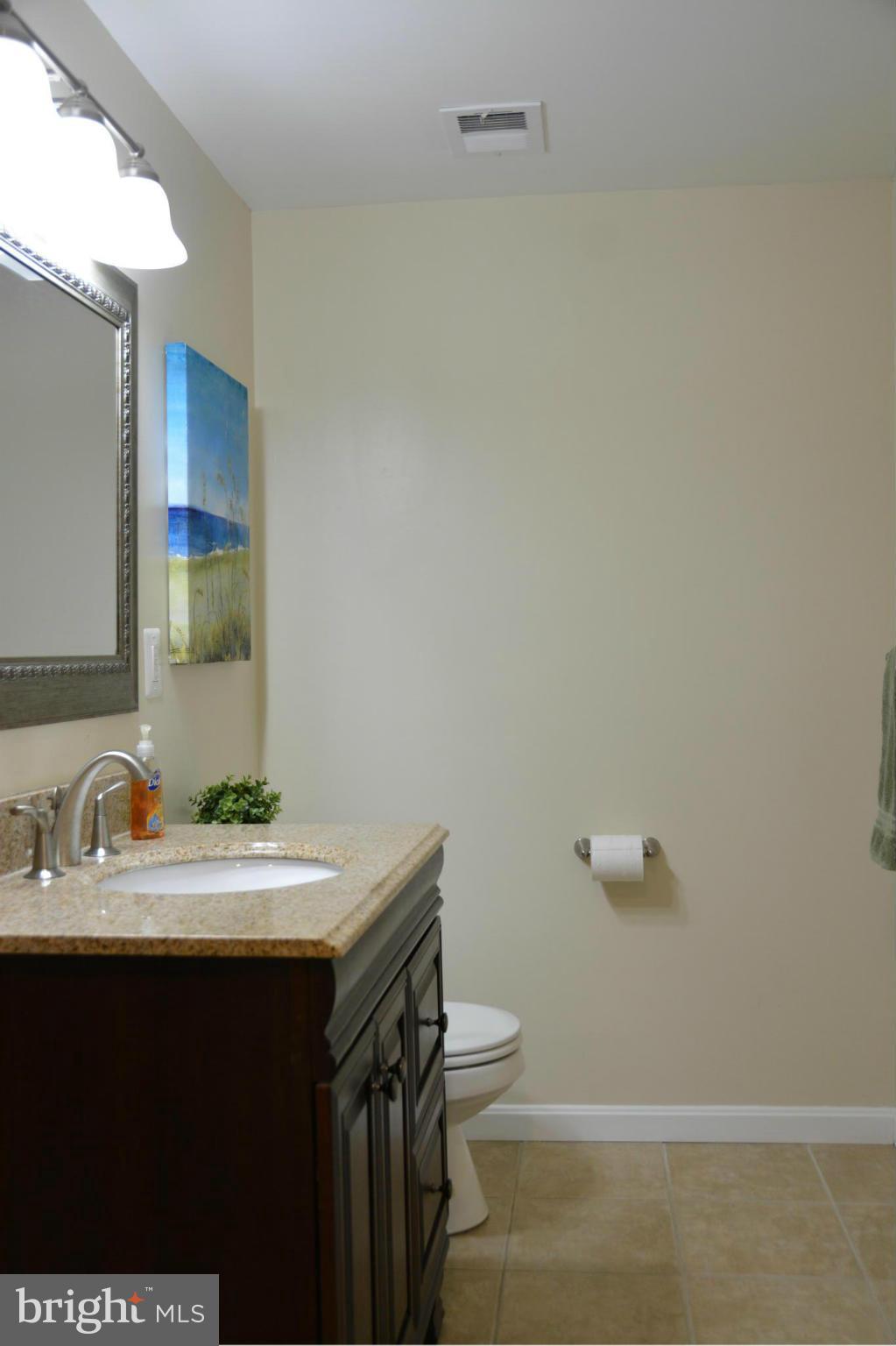 8942 Victoria Road Springfield, VA 22151 - Photo 22 of 25 a bathroom with a sink and a toilet
