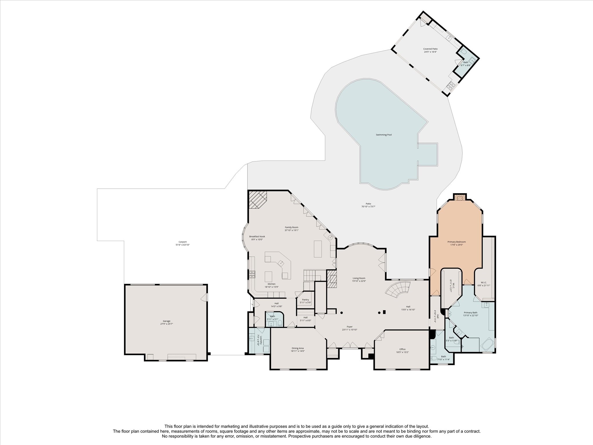 597 Piney Point Road Piney Point Village, TX 77024 - Photo 39 of 39 Second floor plan.