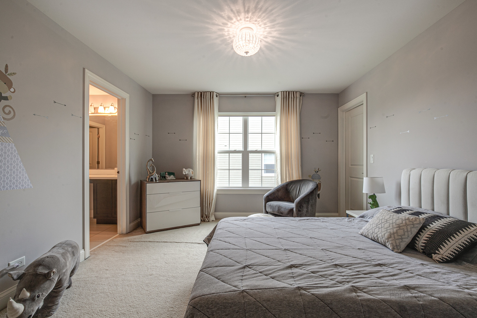 1120 Ashley Lane Inverness, IL 60010 - Photo 29 of 46 a bedroom with a bed and a window