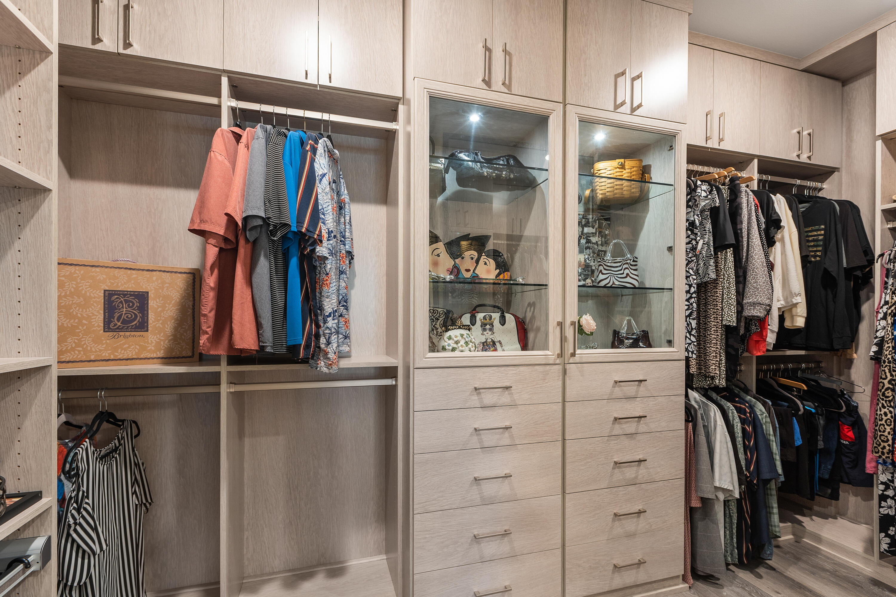 82700 Burnette Drive Indio, CA 92201 - Photo 15 of 38 a view of walk in closet with clothes and shoes