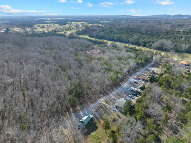 a view of lake with mountain