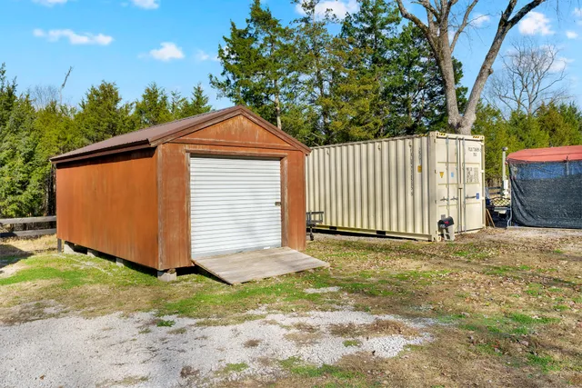 a view of street with houses