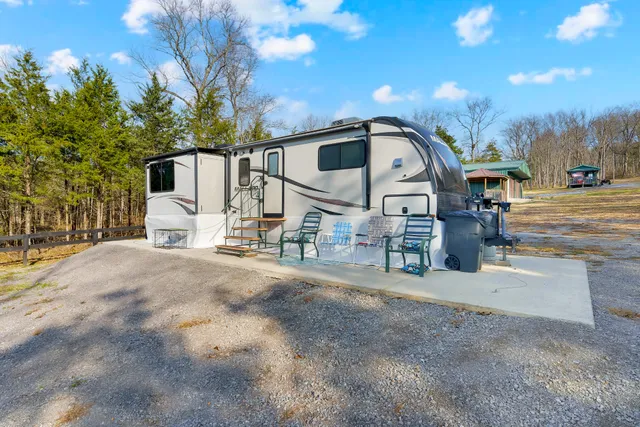 a view of a house with a patio