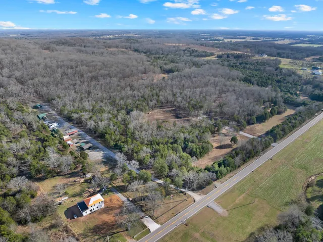 a view of city view with lots of trees