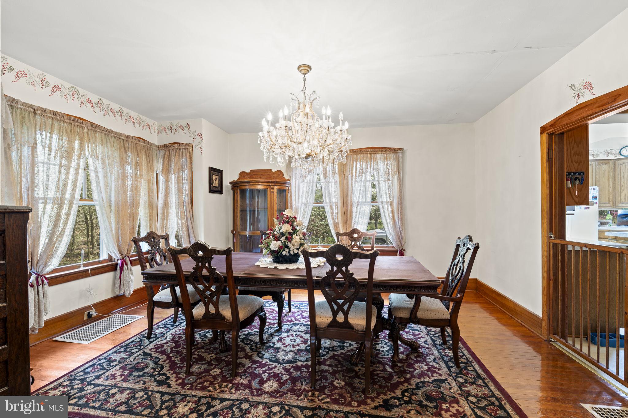 186 South Rte 73 Hammonton, NJ 08037 - Photo 10 of 38 a view of a dining room with furniture window and wooden floor