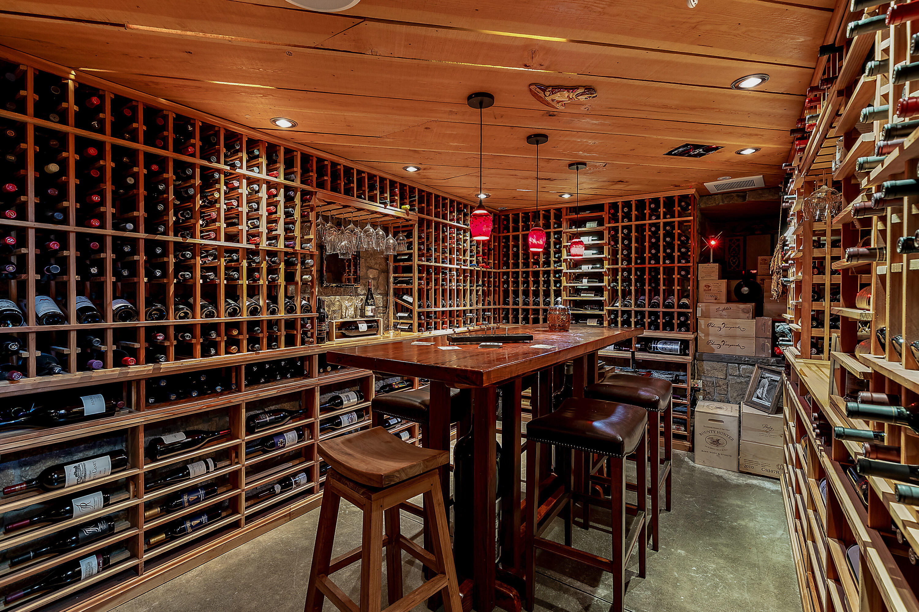 4167 Independence School Road Medford, OR 97501 - Photo 23 of 95 wine cellar view 2