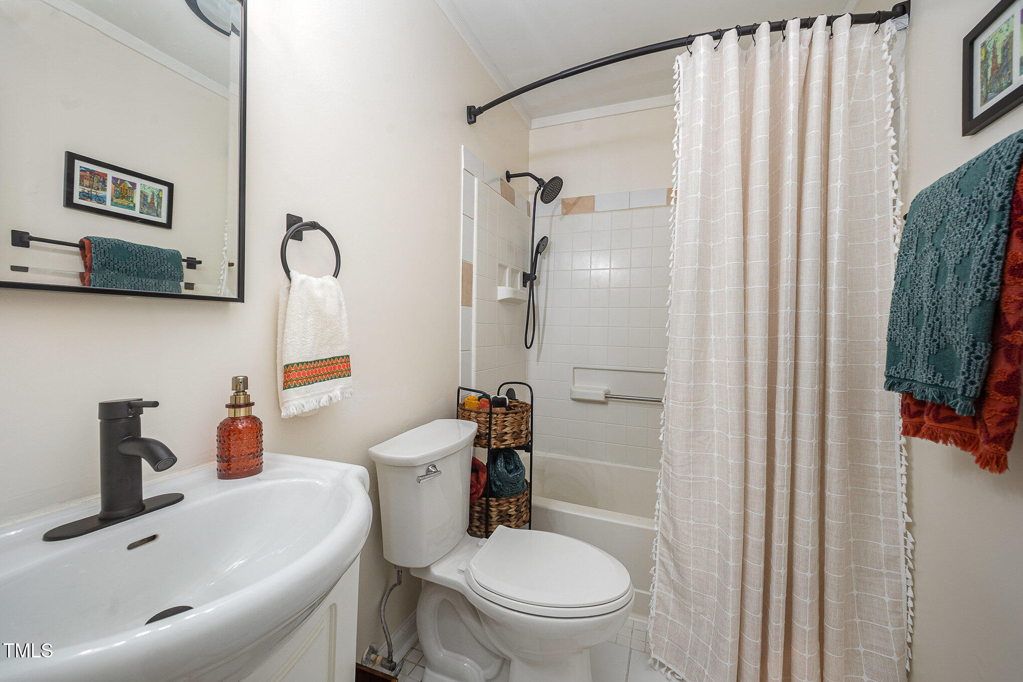 4777 Helena Moriah Road Rougemont, NC 27572 - Photo 40 of 41 a bathroom with a sink toilet and shower