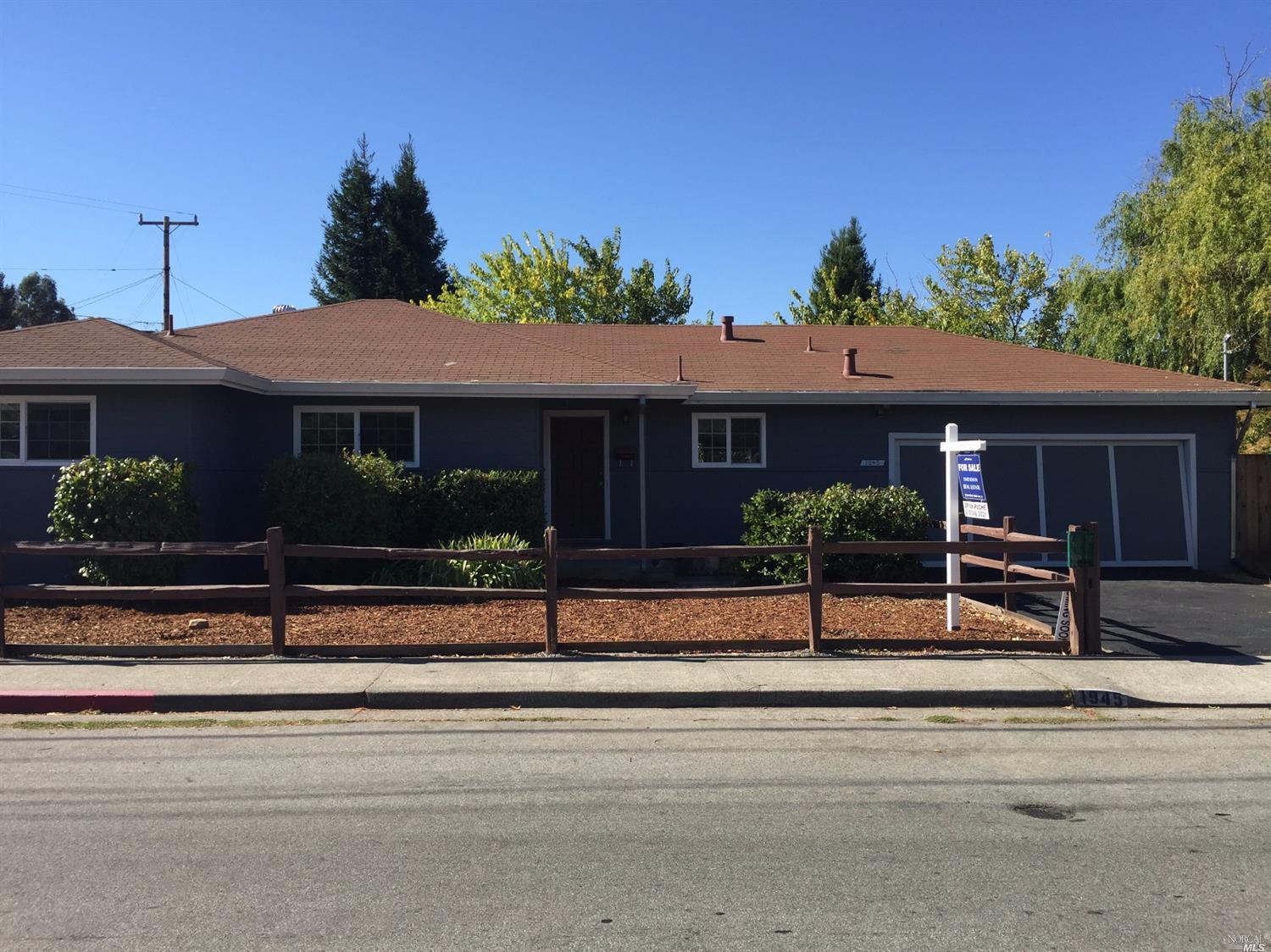 1945 Center Road Novato, CA 94947 - Photo 1 of 1 a view of a house with a street