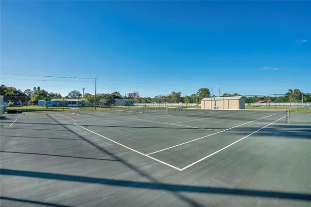 a view of a tennis court